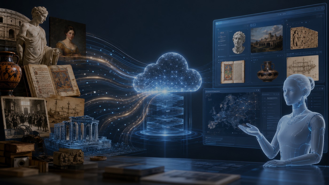 Patrimonio culturale e collezioni digitali connessi attraverso una piattaforma di dati